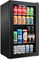 Ivation Beverage Refrigerator Ultra Cool Mini Fridge Beer, Juice Cooler for Home & Office - Black